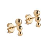 Gull Trinity Studs Øredobber