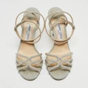 Pre-owned Fabric sandals