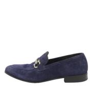 Pre-owned Suede flats