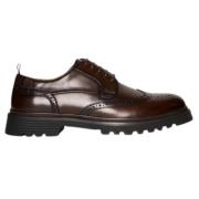 Chunky Brogue Derby Sko i Brun