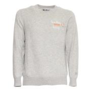 Grå Strikkgenser Sweater Aw24