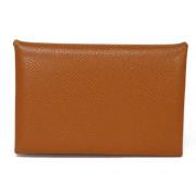 Pre-owned Leather wallets