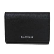 Pre-owned Leather wallets