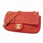 Pre-owned Leather chanel-bags