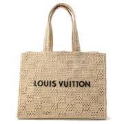 Pre-owned Raffia louis-vuitton-bags