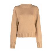 Beige Cashmere Sweater