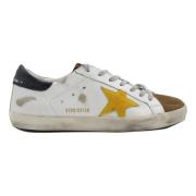 Hvit Gul Superstar Sneakers