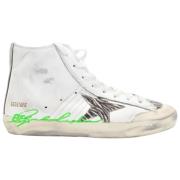 Zebra Star Sneakers - Hvit Francy