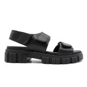 Chunky Svart Sandal