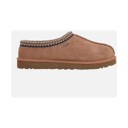 Brun Semsket Brodert Slip-On Sko