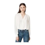 Hvit Mayla Lorraine Blouse Bluser