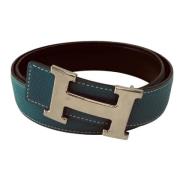 Pre-owned Leather belts