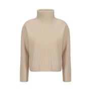 Goliath Turtleneck Sweater Beige