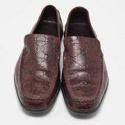 Pre-owned Leather flats