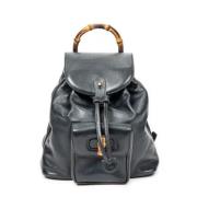 Pre-owned Leather backpacks