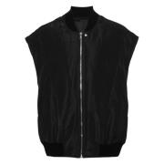 Casual svart flight vest i polyester