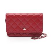 Pre-owned Leather chanel-bags