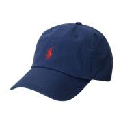 Blå Polo Ralph Lauren Sport Cap Hat Caps