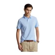 Blå Polo Ralph Lauren Short Sleeve Knit Pique