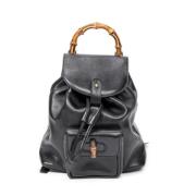 Pre-owned Leather backpacks