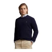 Blå Polo Ralph Lauren Long Sleeve Pullover Genser