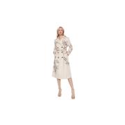 Beige Bomull Trenchcoat for Kvinner