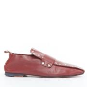 Pre-owned Leather flats