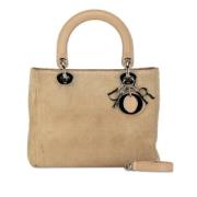 Pre-owned Suede handbags