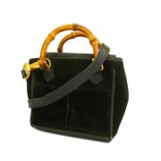 Pre-owned Suede handbags