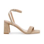 Klassisk Tan Suede Sandal