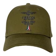 Mørkegrønn Baseballcap med Tricolor Piler Logo