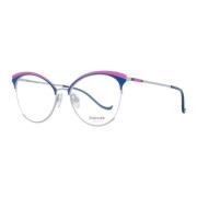 Lilla Cat Eye Metall Optiske Rammer