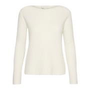 Snow White Strikket Pullover Genser