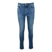 Bomullsblanding Stretch Jeans