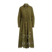 Olive Shirt Dress