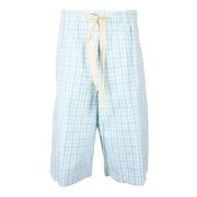 Elegant Pantalone i Acetat-Polyester Blanding