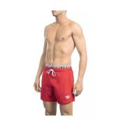 Røde Badeshorts med Branding