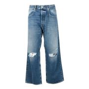 Bomull Jeans for Menn og Kvinner