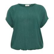 Garden Topiary Bluse Puff Ermer