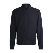 Marine Zip-Up Hybrid Sweatshirt