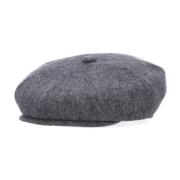 Ull Flanell Flat Cap Lue