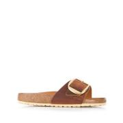 Brune Lær Madrid Oiled Sandaler