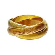 Pre-owned Yellow Gold rings