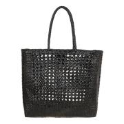 Svart Shopper Bag for Kvinner