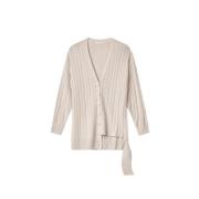 Ivory Sideflette Cardigan