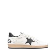 Leather Star Basketball Sneakers