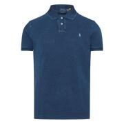 Tilpasset Slim Fit Bomull Mesh Polo