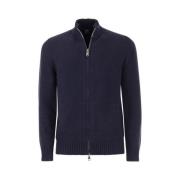 Vinter Bomull Zip Cardigan