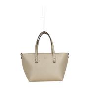 Champagne Metallic Tote Bag