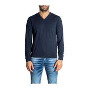 Cashmere Blend T-Shirt Herre Genser